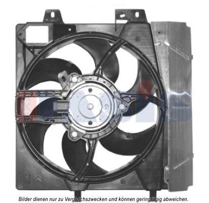 AKS DASIS Ventilaator,mootorijahutus 068530N